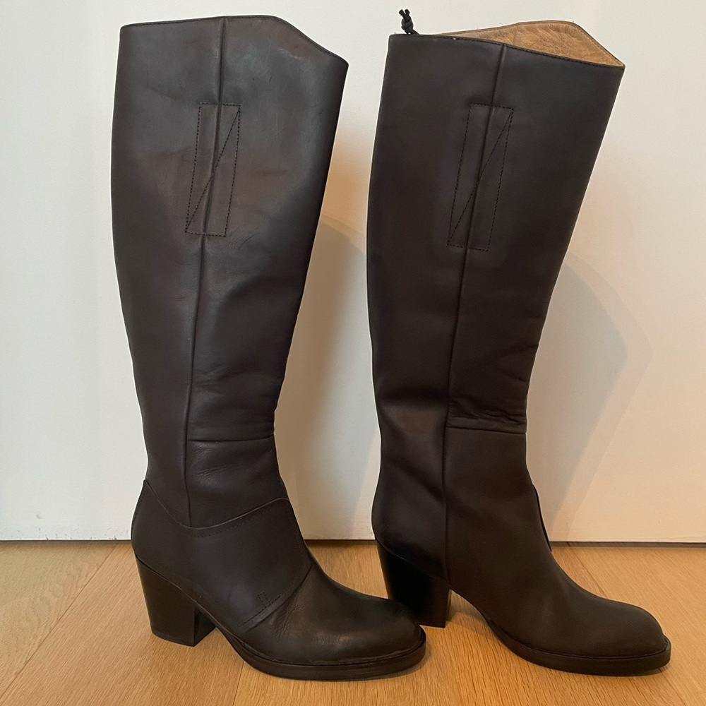 Acne Studios knee-high heeled boots